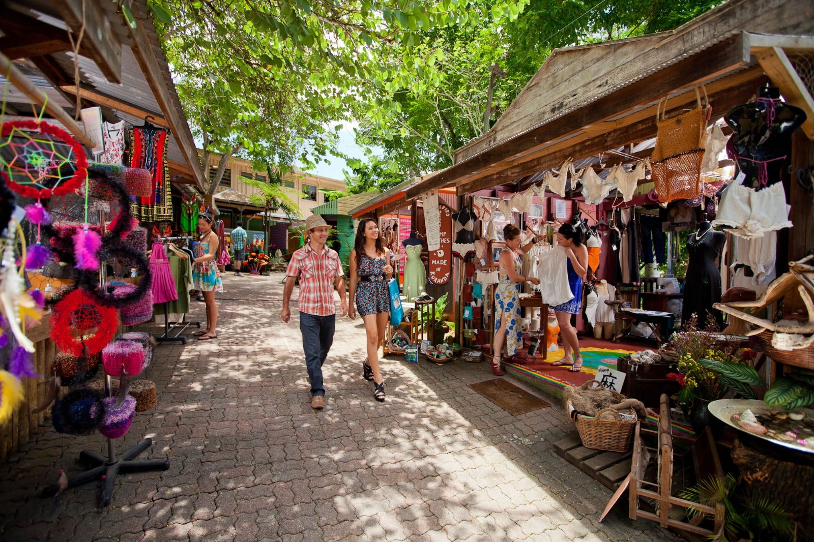 DAY 4: Onto Cairns - The Tropical Paradise. Today, get set for a day of fun and excitement as you visit Kuranda - a village in the rainforest. 